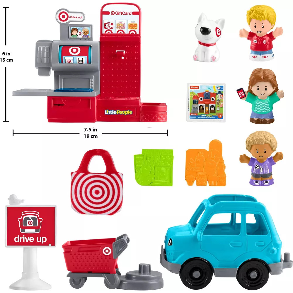 11-Piece Fisher-Price Little People Target Run Playset $11.49 + Free Shipping w/ Target 360, Circle Card, or on $35+