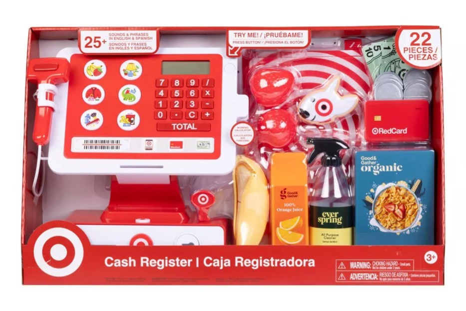 22-Piece Target Kids' Cash Register & Accessories Toy $14.99 + Free Shipping w/ Target 360, Circle Card, or on $35+
