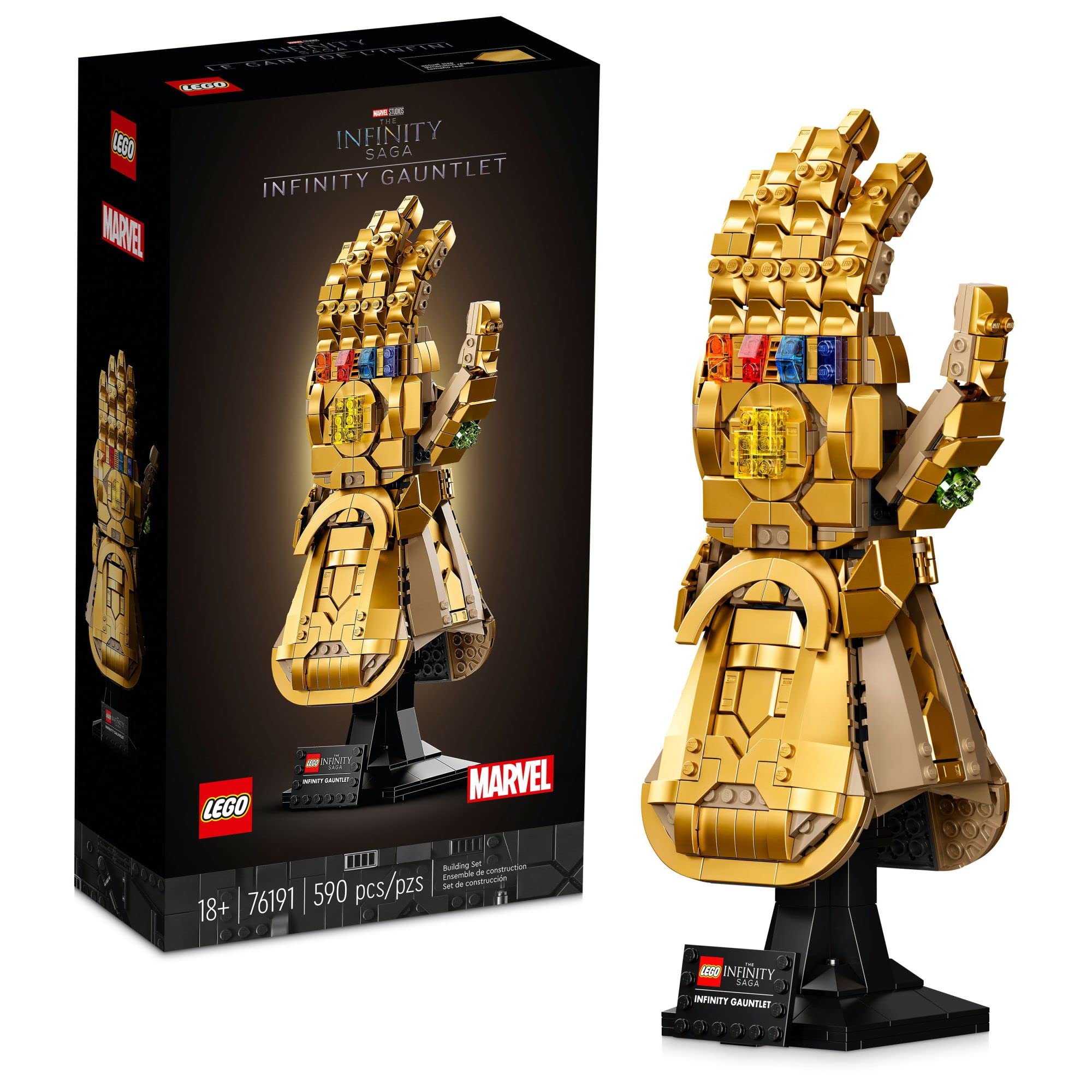 590-Piece LEGO Marvel Infinity Gauntlet Building Kit (76191) $51.19 + Free Shipping