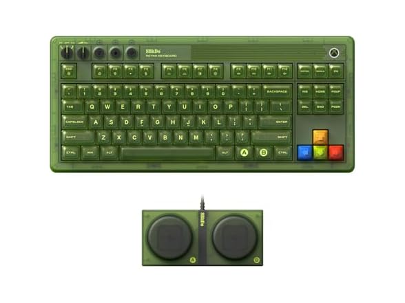 8BitDo Retro 87 Wireless RGB Mechanical Gaming Keyboard (Xbox Edition)