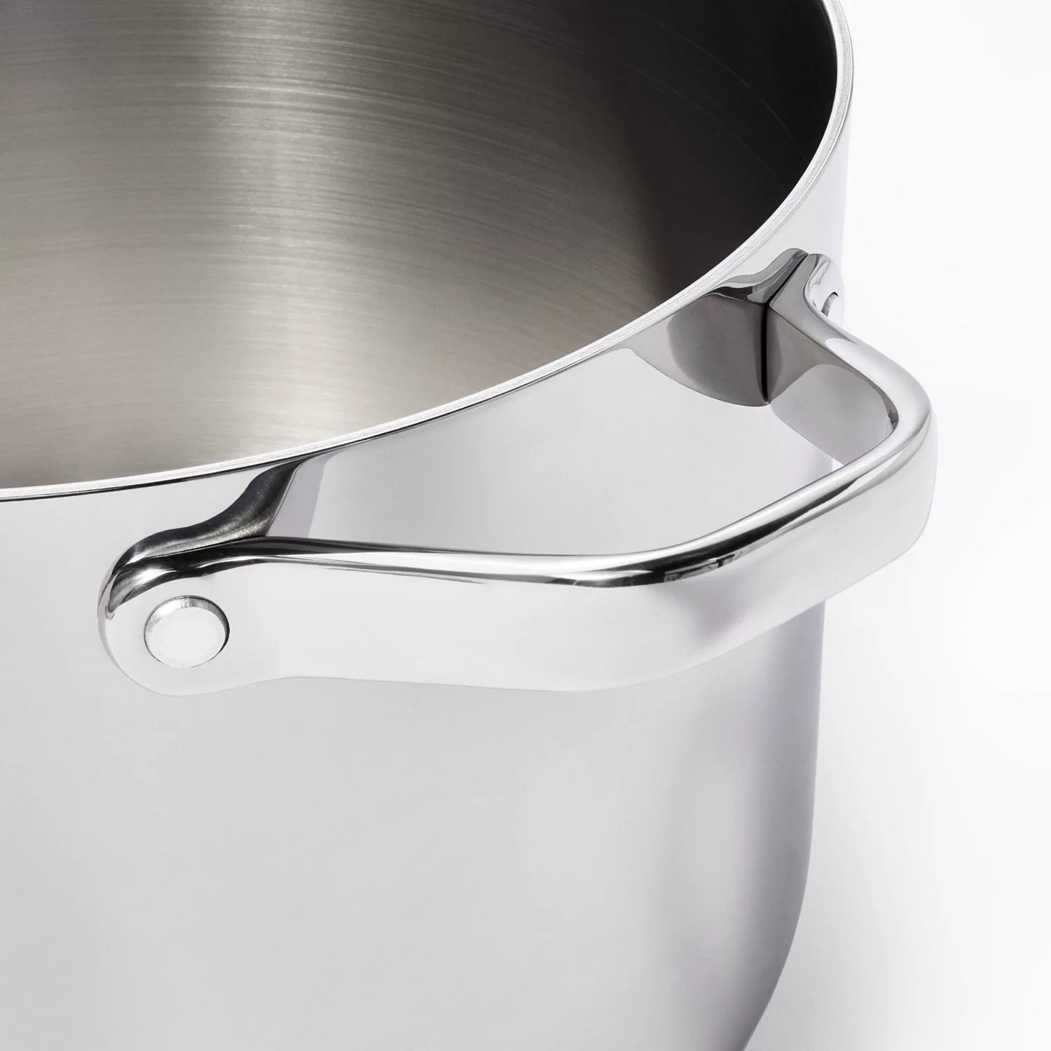 8qt Stainless Steel Tall Stock Pot Silver - Figmint™ - $25 at Target