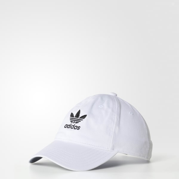 adidas Men's Relaxed Strap-Back Hat (white) $7.70 + Free Shipping