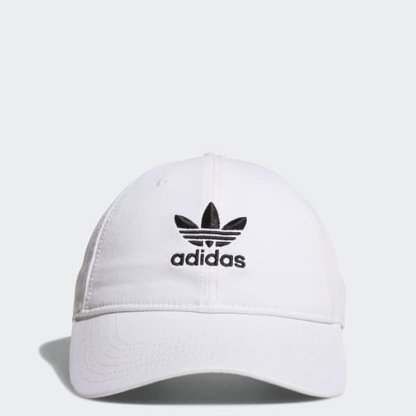 adidas Men's Relaxed Strap-Back Hat (white) $7.70 + Free Shipping