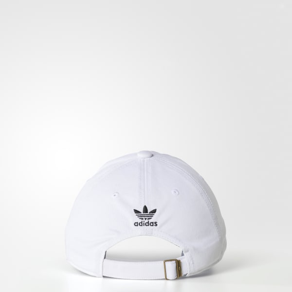 adidas Men's Relaxed Strap-Back Hat (white) $7.70 + Free Shipping