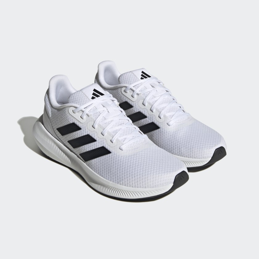adidas Men's Runfalcon 3 Cloudfoam Low Running Shoes (Cloud White/Core Black $23 + Free Shipping