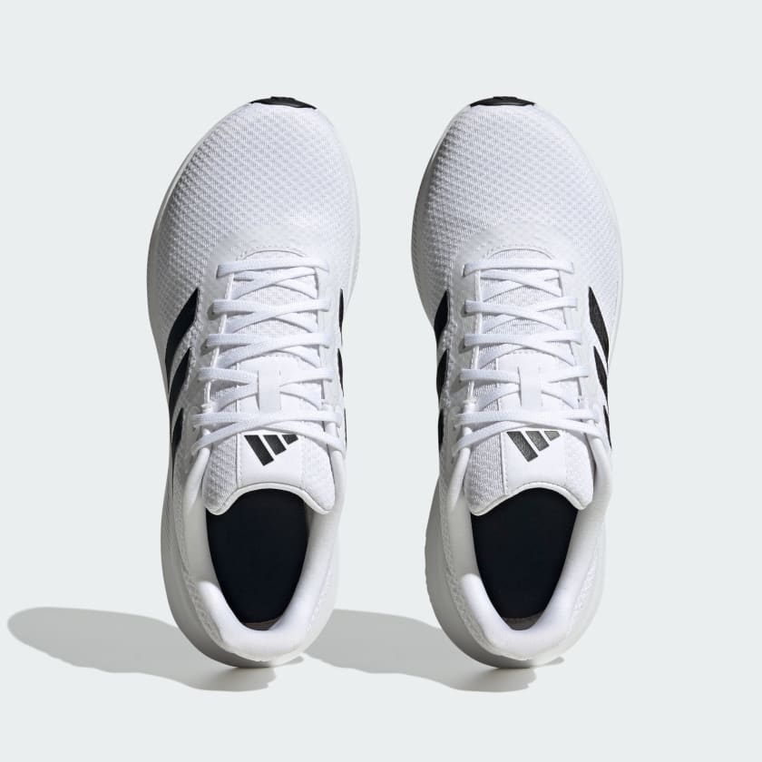 adidas Men's Runfalcon 3 Cloudfoam Low Running Shoes (Cloud White/Core Black)