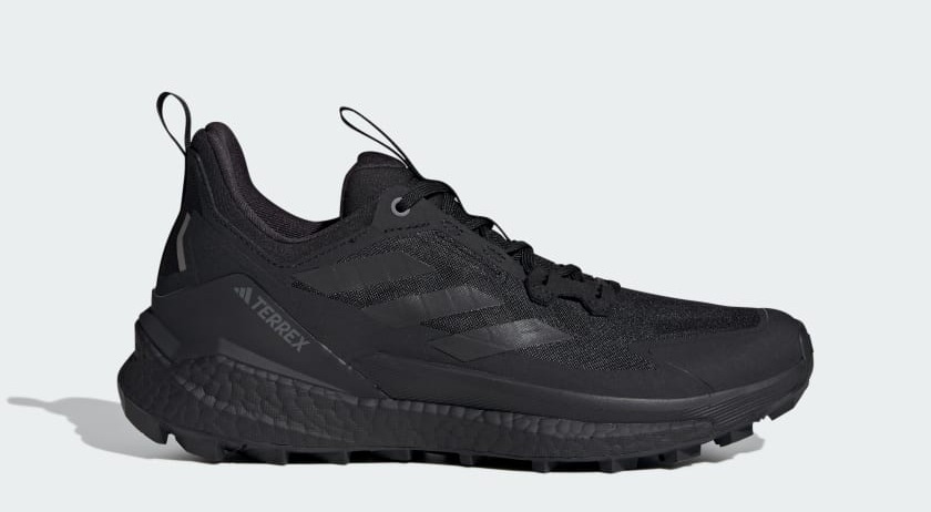adidas Men's Terrex Free Hiker 2.0 Low Hiking Shoes (Black)