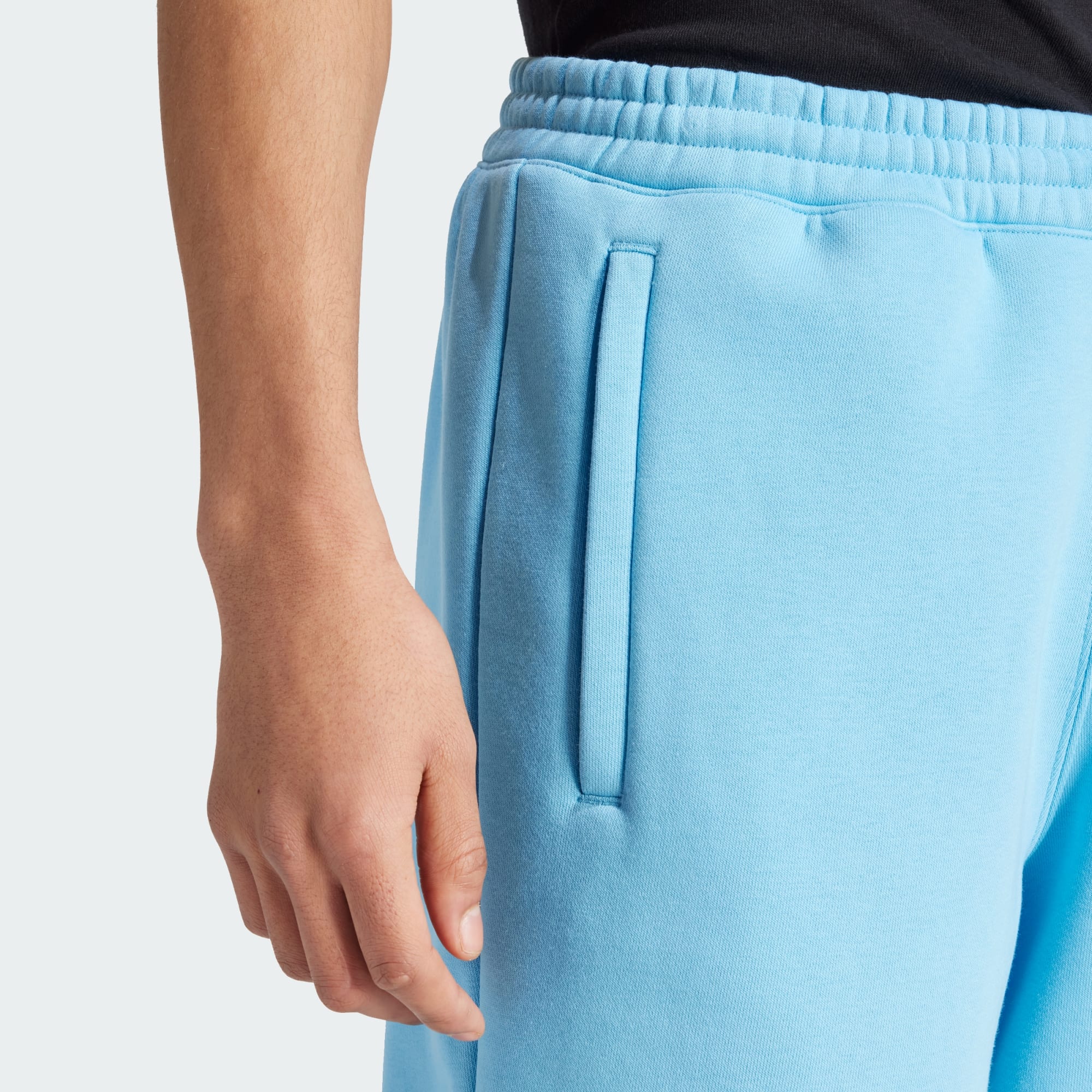 adidas Men's Trefoil Essentials Shorts (Semi Blue Burst) $9.80 + Free Shipping