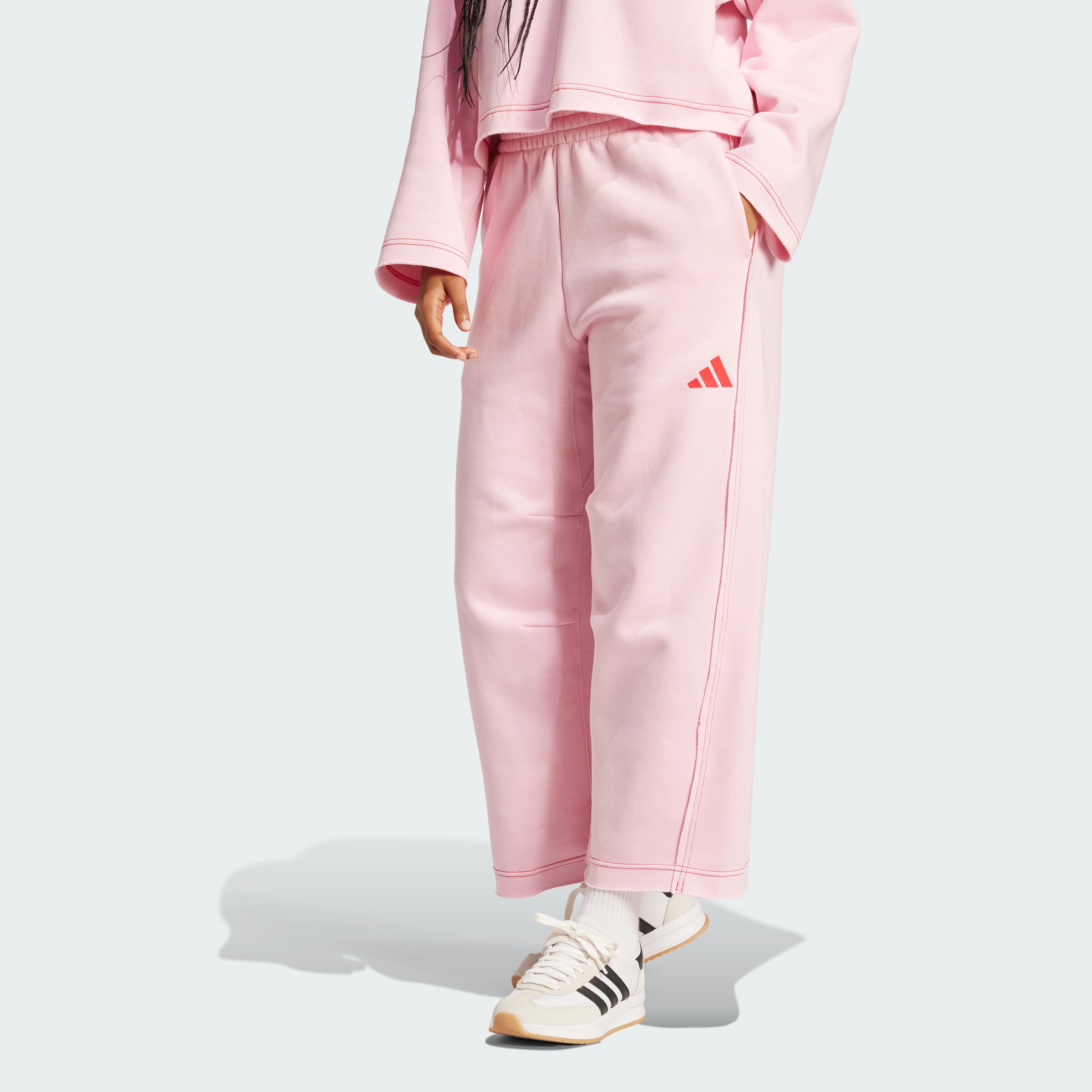 adidas Women's All Szn Loose Graphic 7/8 Pants (True Pink) $16 + Free Shipping