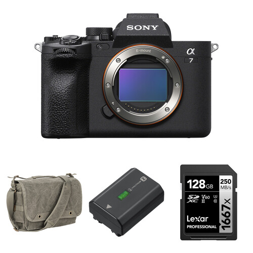 B&H Photo Video EDU: Sony a7 IV Mirrorless Camera + Bag, Extra Battery, Memory Card - $1748