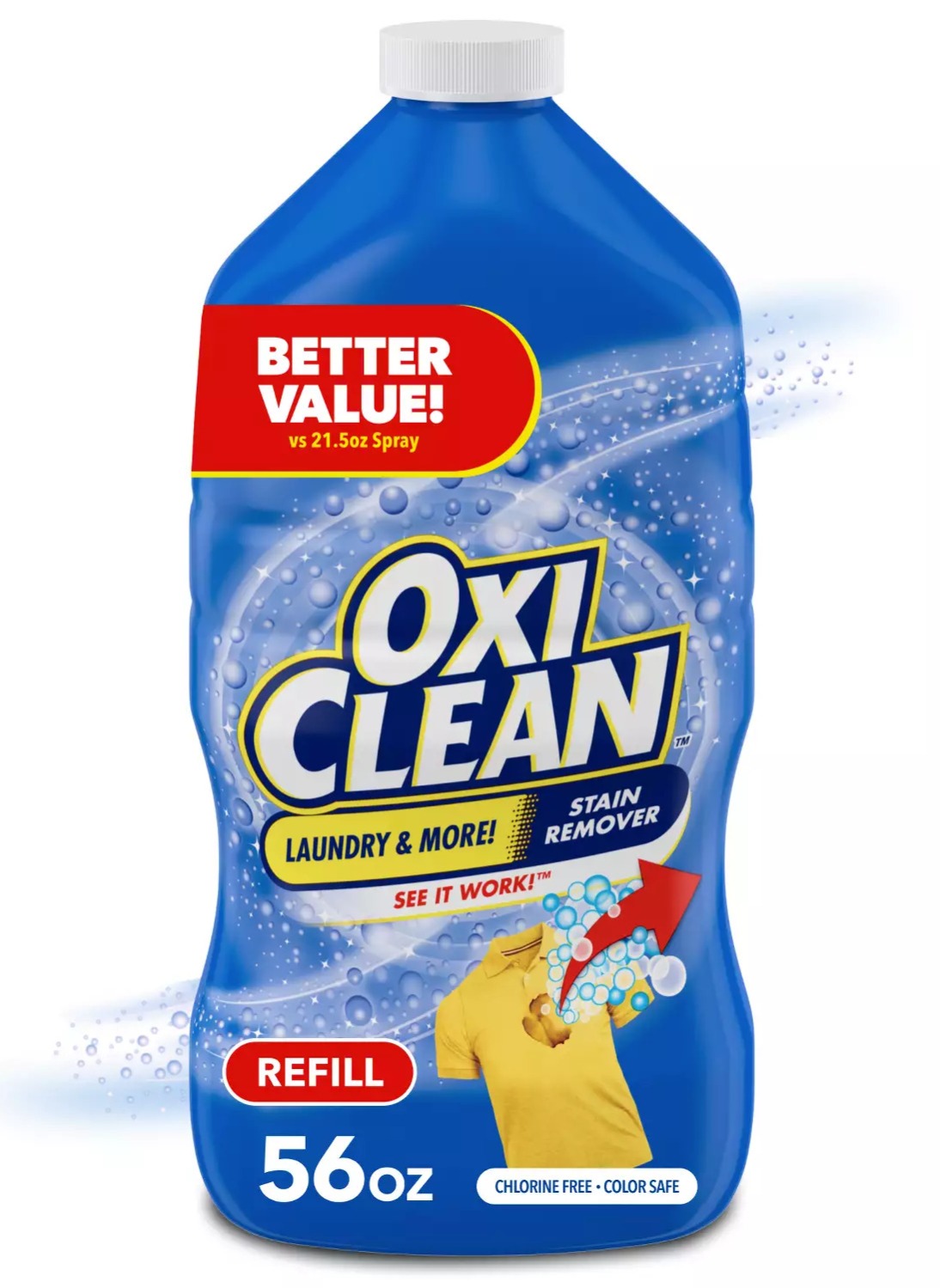 Buy 3 x OxiClean Laundry Stain Remover Spray Refill - 56oz, Get $10 Target Gift Card, YMMV - $17.97