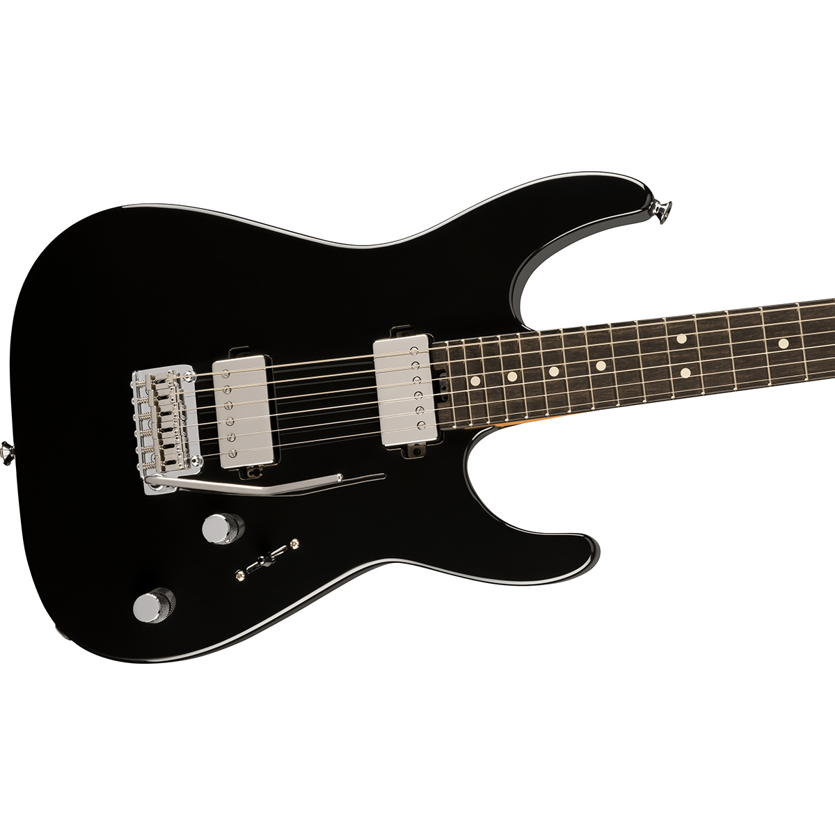 Charvel Super-Stock Series DKA22 2PT EB Electric Guitar (Gloss Black) $949.99 + Free Shipping