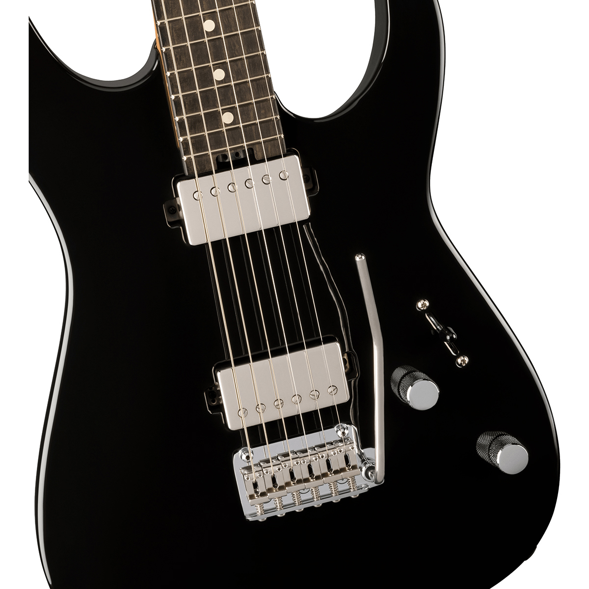 Charvel Super-Stock Series DKA22 2PT EB Electric Guitar (Gloss Black) $949.99 + Free Shipping