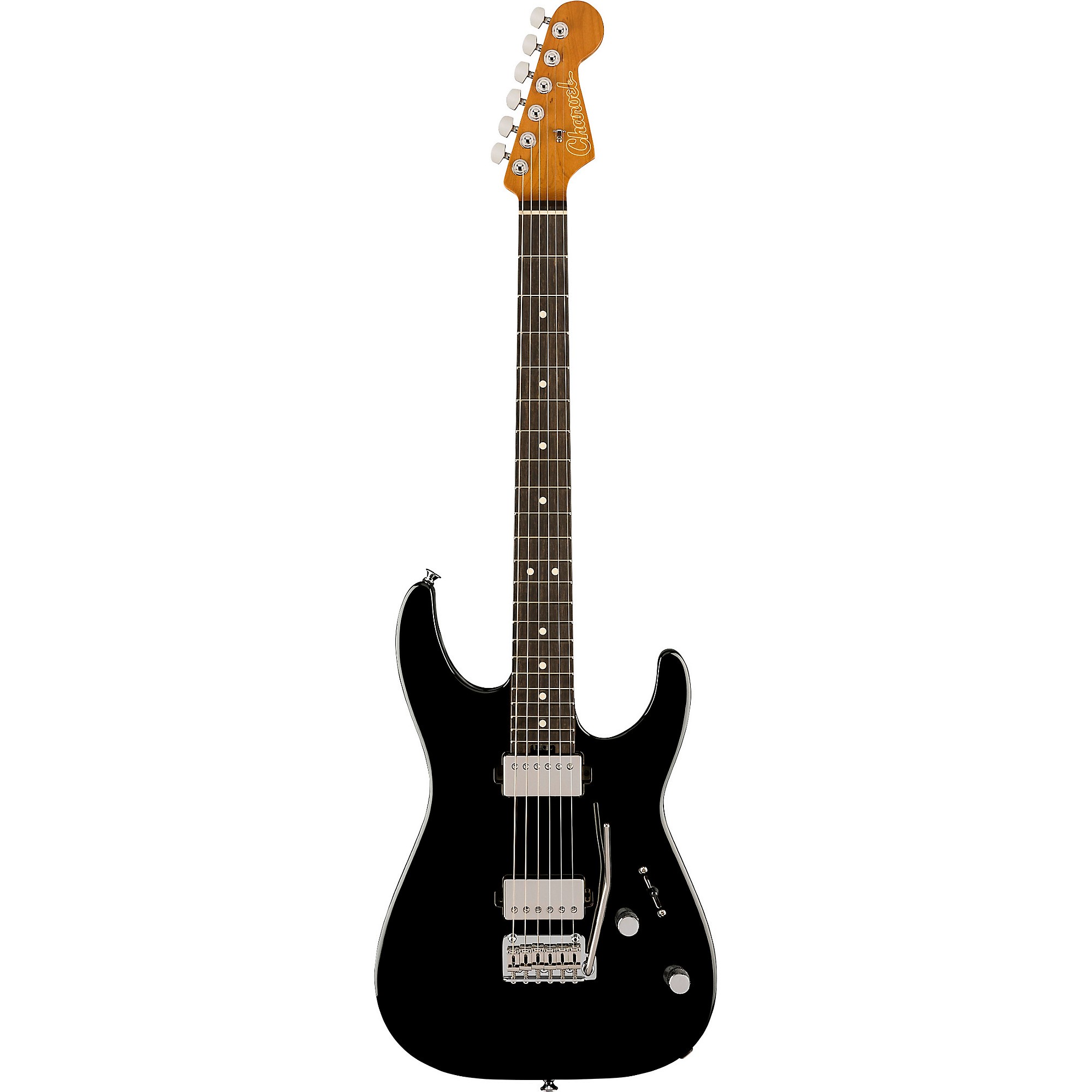 Charvel Super-Stock Series DKA22 2PT EB Electric Guitar (Gloss Black) $949.99 + Free Shipping