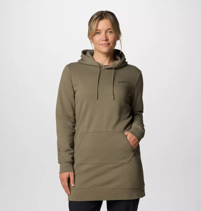 Columbia Apparel: Men's Pitchstone Overlay Half Snap Pullover $20, Women's Burr Trail Long Hoodie $24, More + Free Shipping