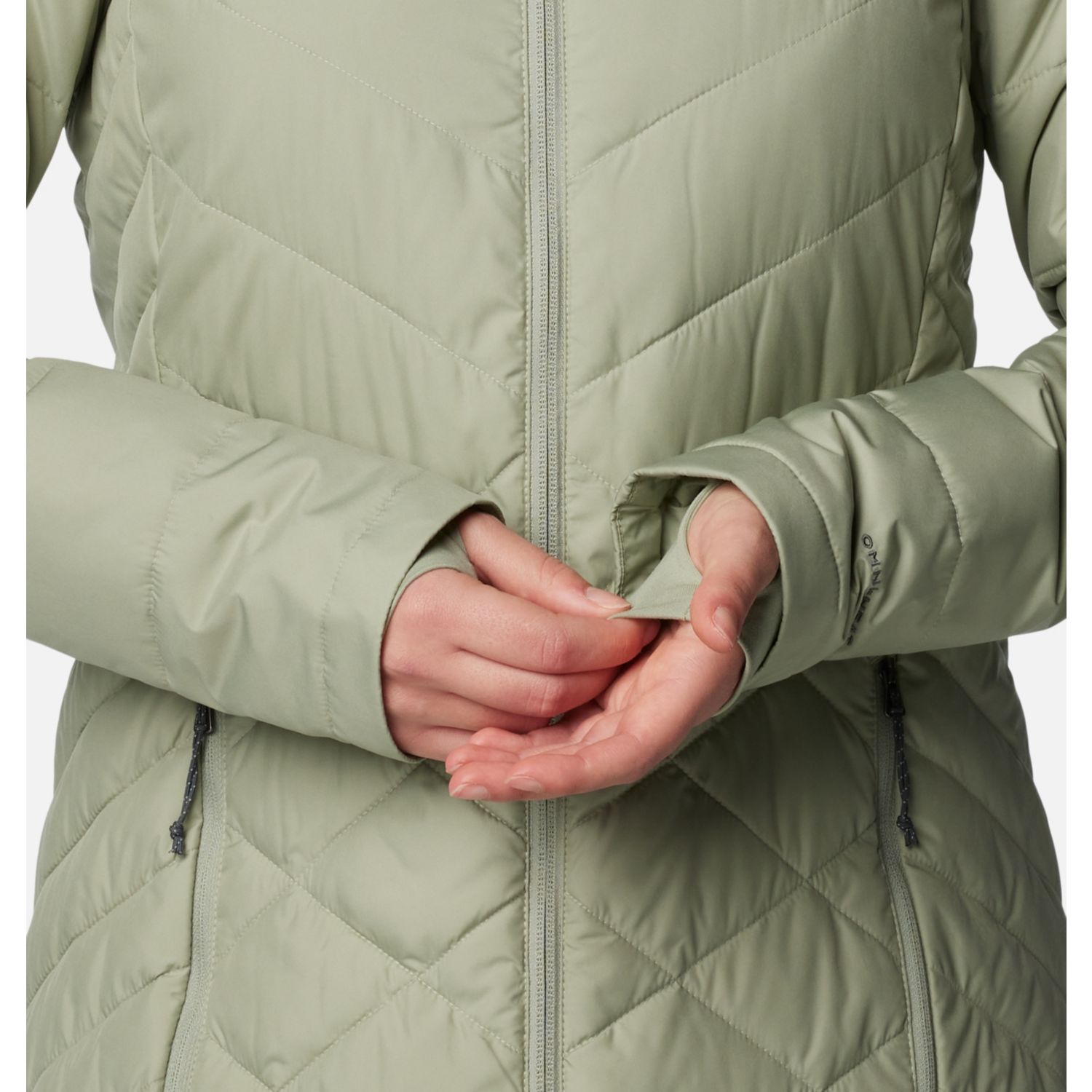 Columbia Women's Heavenly Long Hooded Jacket (Safari) $55.20 + Free Shipping