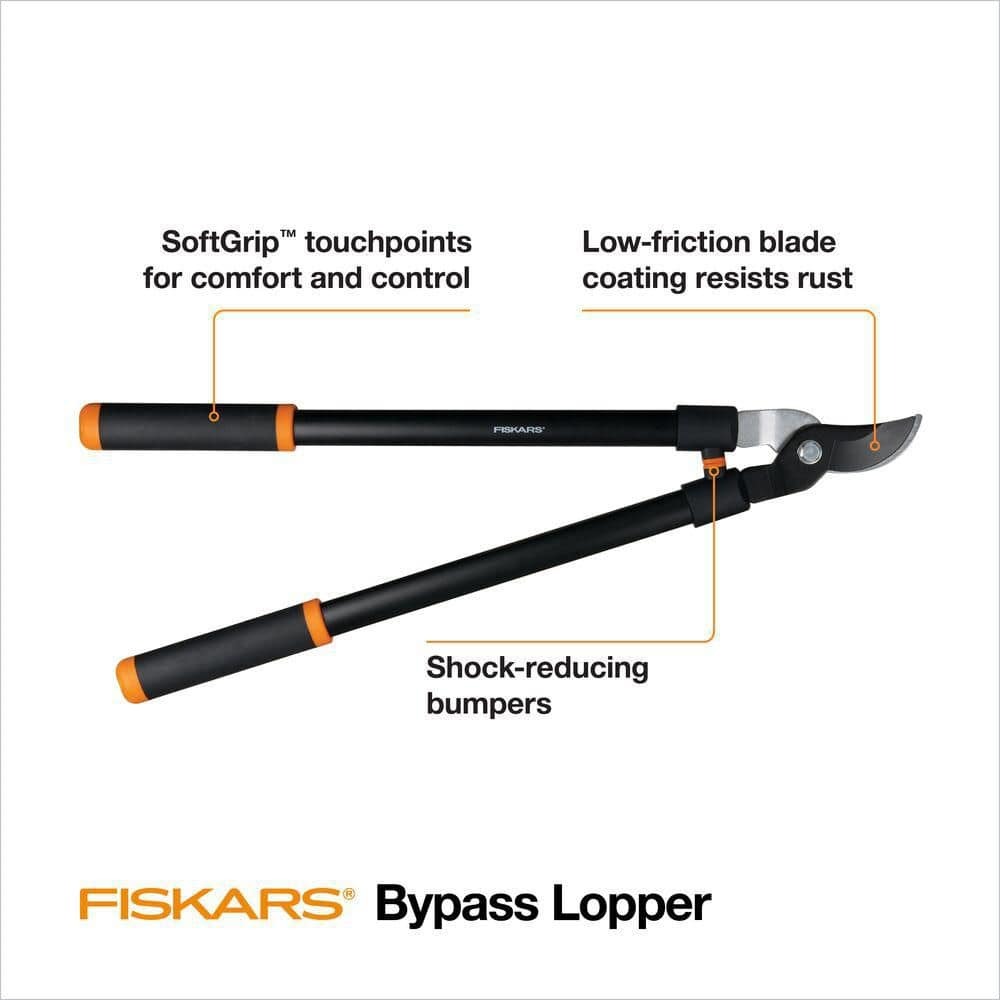 Fiskars2-Piece Lopper and Hand Pruner Garden Tool Set, $19.88, free pickup, Home Depot