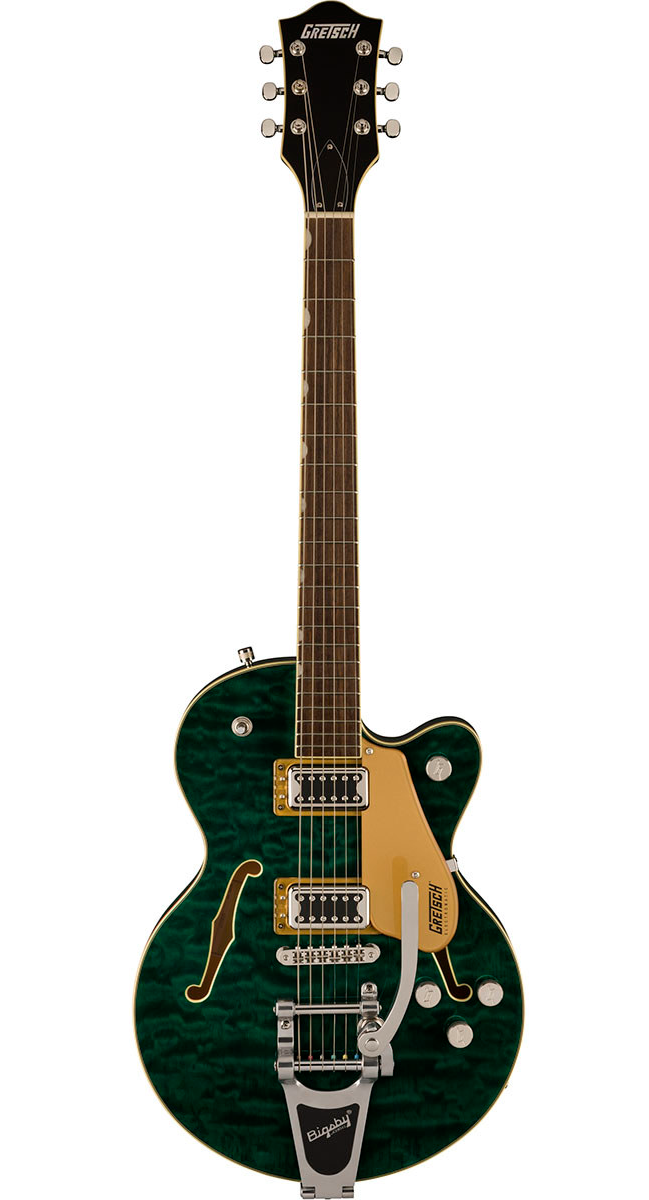 Gretsch Electromatic Center Block Jr. Single-Cut Quilted Maple with Bigsby Electric Guitar $499 Free Shipping at Adorama