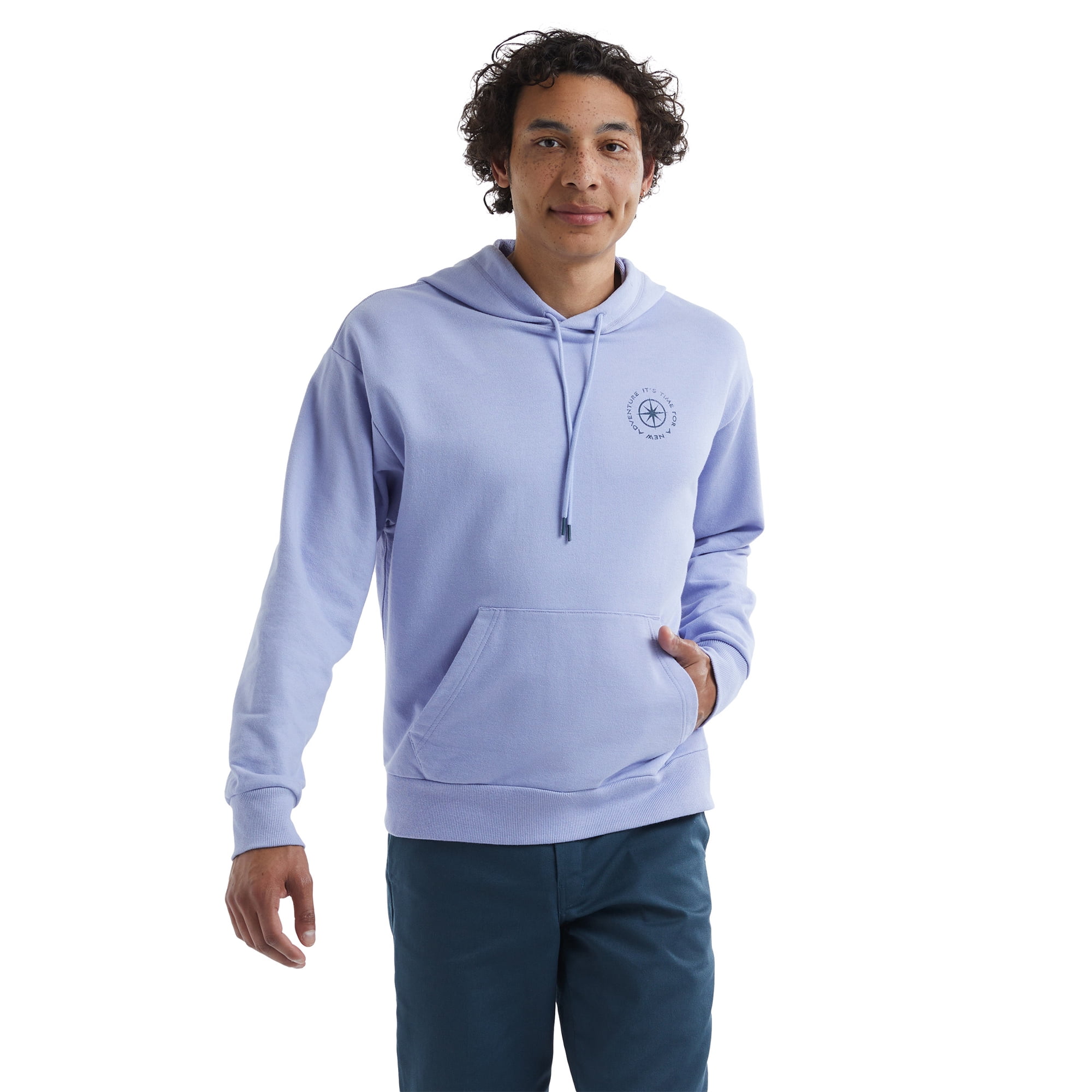 Hanes Men's or Women's Explorer French Terry Sweatshirt (3 Colors, Limited Sizes)