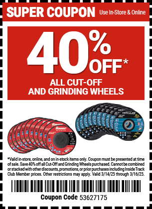 Harbor Freight Extended Parking Lot Sale: 40% Off Quinn Tools, All Hardy Gloves