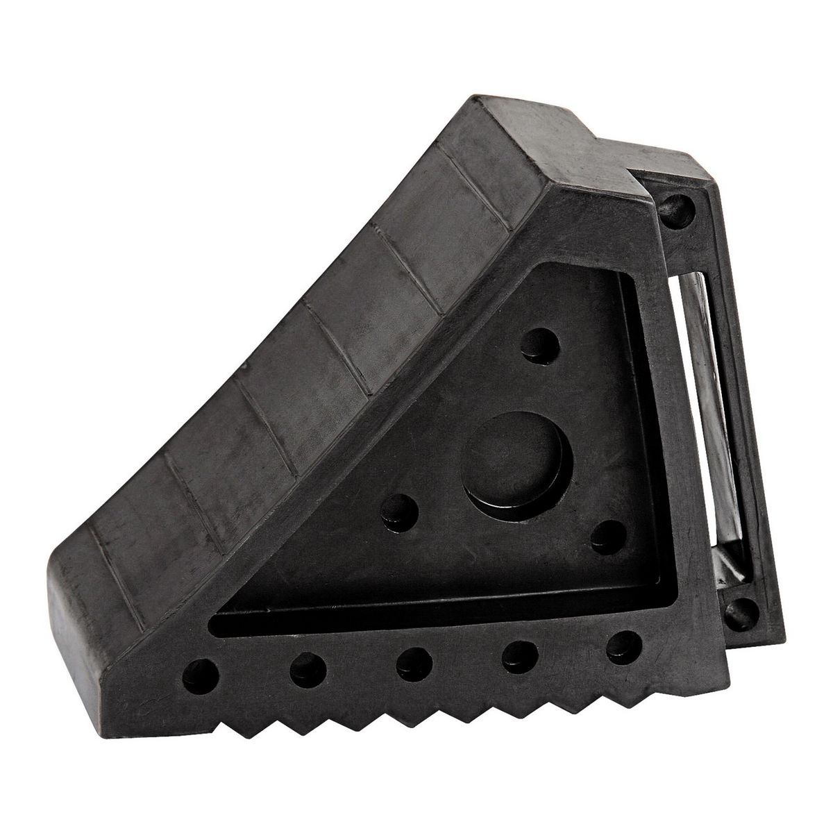 HAUL-MASTER Solid Rubber Wheel Chock $4.96
