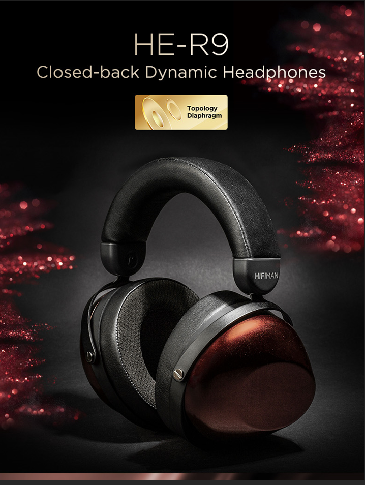 HiFiMan HE-R9 Closed-Back Over-Ear Headphones