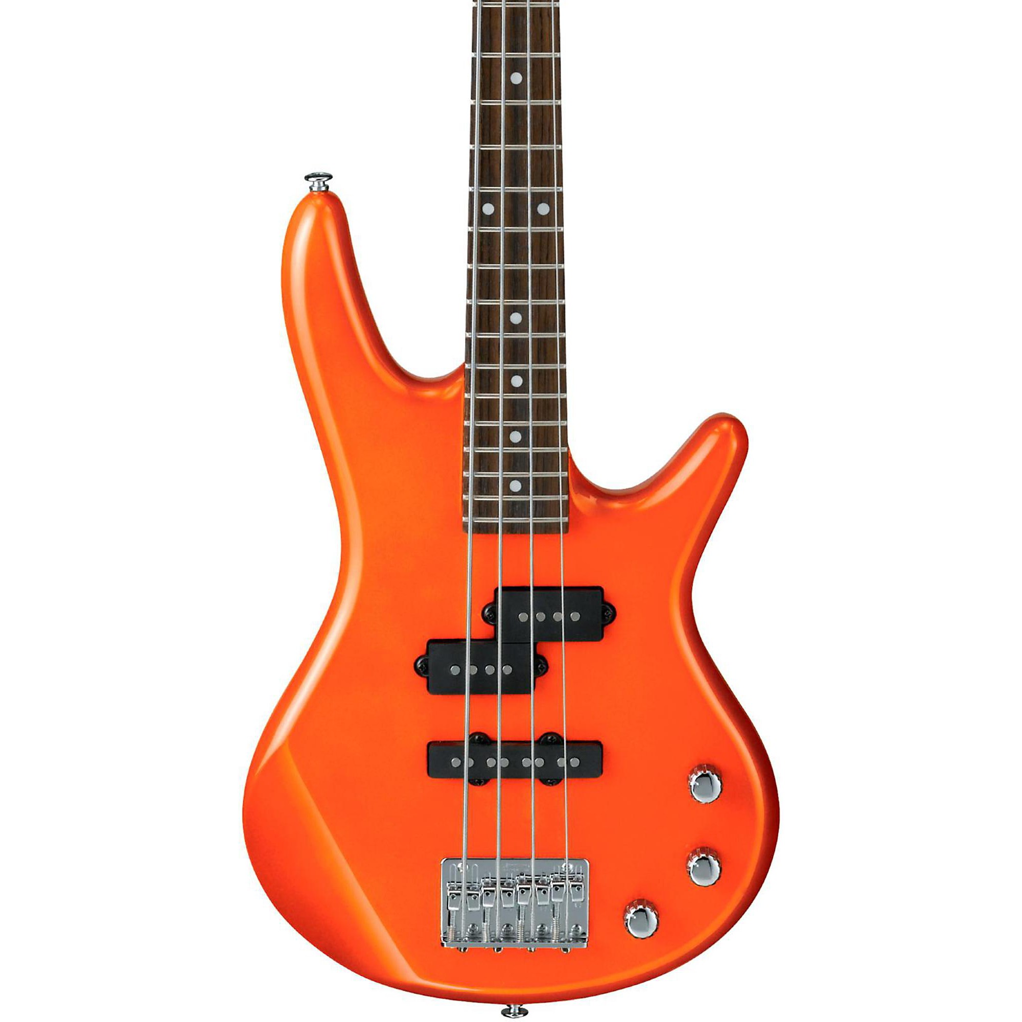 Ibanez miKro Roadster Short-Scale Bass Guitar (Orange Metallic)