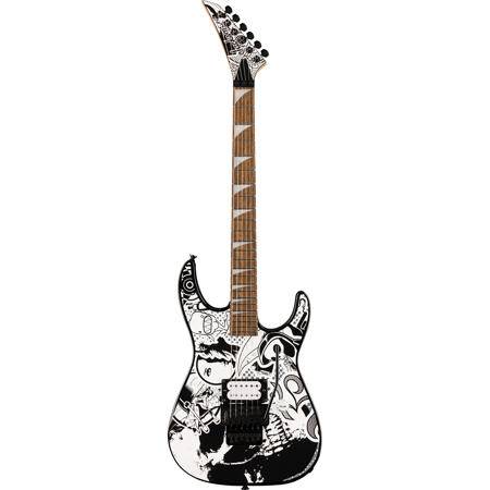 Jackson X Series Dinky DK1 H Electric Guitar (Skull Kaos) $399.99 + Free Shipping