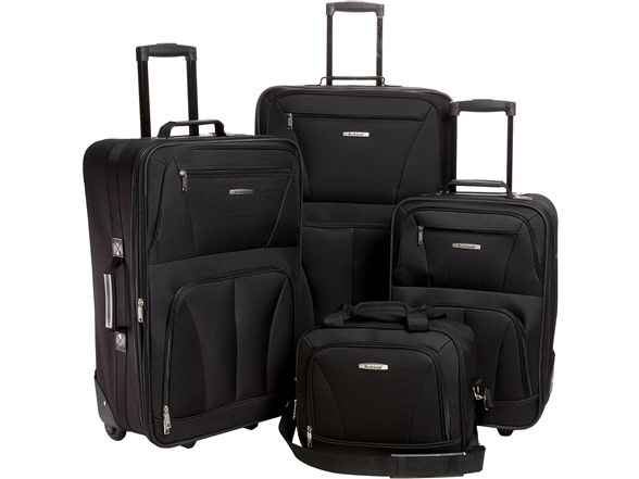 Luggage Sets: 3-Piece Rockland Melbourne Hardside Expandable Luggage Set $49.99, JanSport SuperBreak One Backpack $16.99 & More + Free Shipping w/ Prime