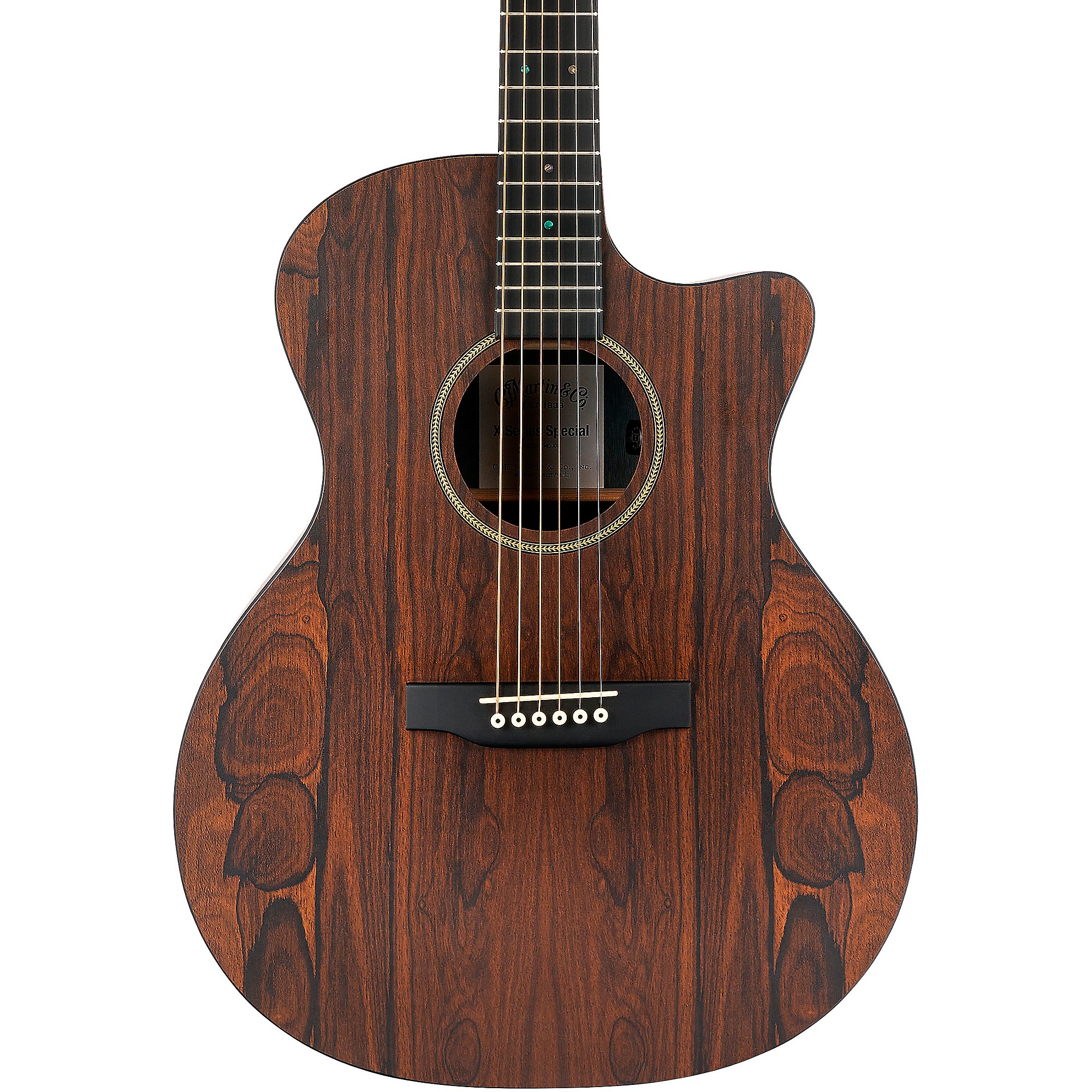 Martin GPC-X1E Special X Series HPL Ziricote Acoustic-Electric Guitar w/ Gig Bag (Natural) $599.99 + Free Shipping