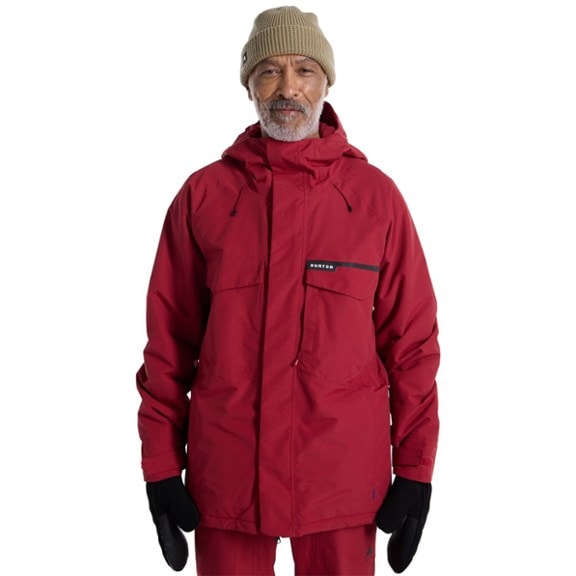 Men's Burton Covert 2.0 2L Insulated Jacket (Snowfall Camo or Deep Red)