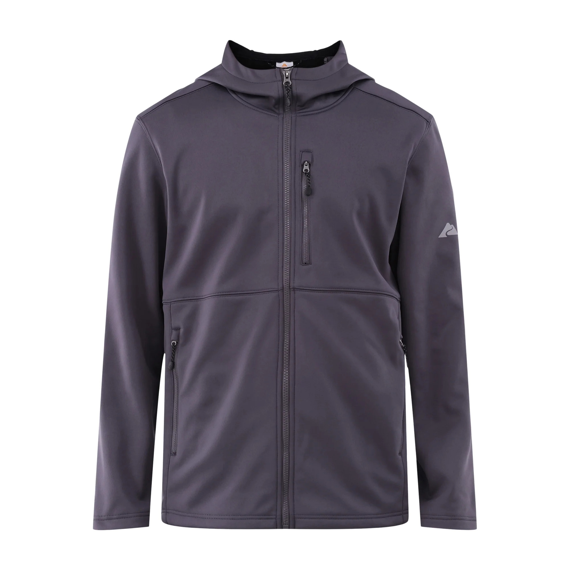 Men's Ozark Trail Softshell Jacket w/ Hood (black or charcoal)