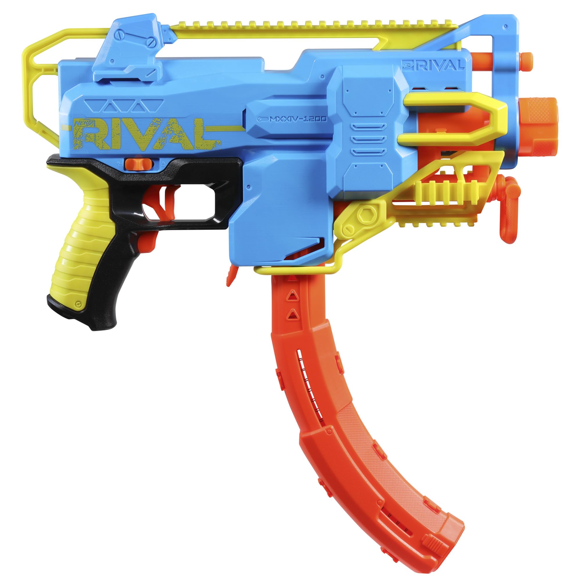 Nerf Rival Challenger Motorized Blaster w/ Curved Magazine & 18 Accu-Rounds $13.49 + Free Shipping w/ Prime or on $35+