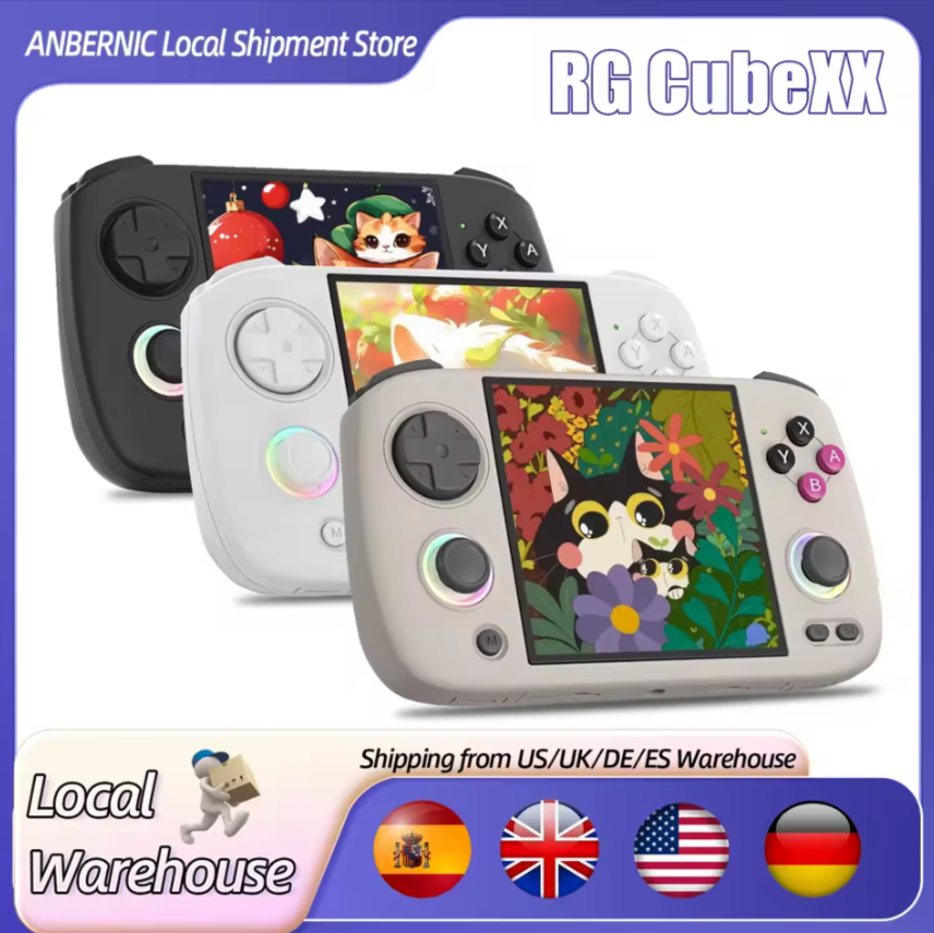 New AliExpress Customers: Anbernic RG CubeXX Retro Game Emulation Handheld