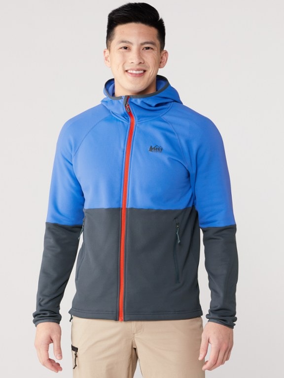 REI Co-op Men's Flash Hyperstretch Fleece Jacket (Apex Blue/Blue Nights) $39.83 + Free Store Pickup at REI or Free Shipping on $60+