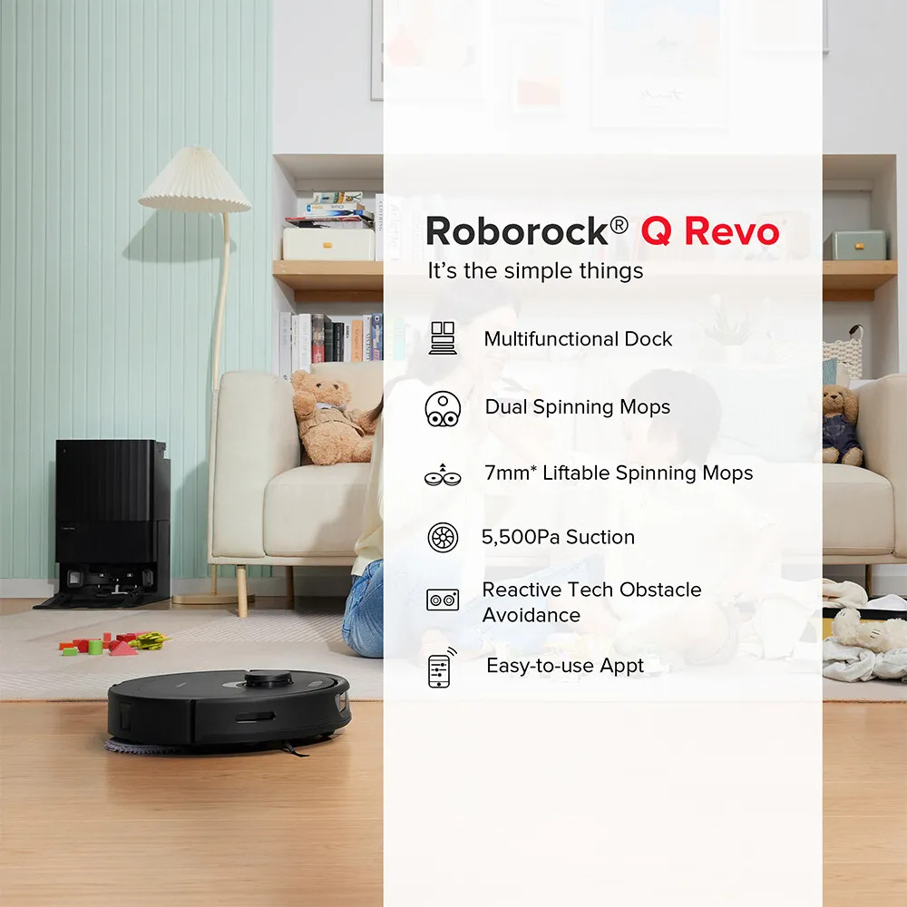 Roborock Robot Vacuums (Certified Refurbished): QRevo $360, Q7 Max+ $256 & More + Free Shipping