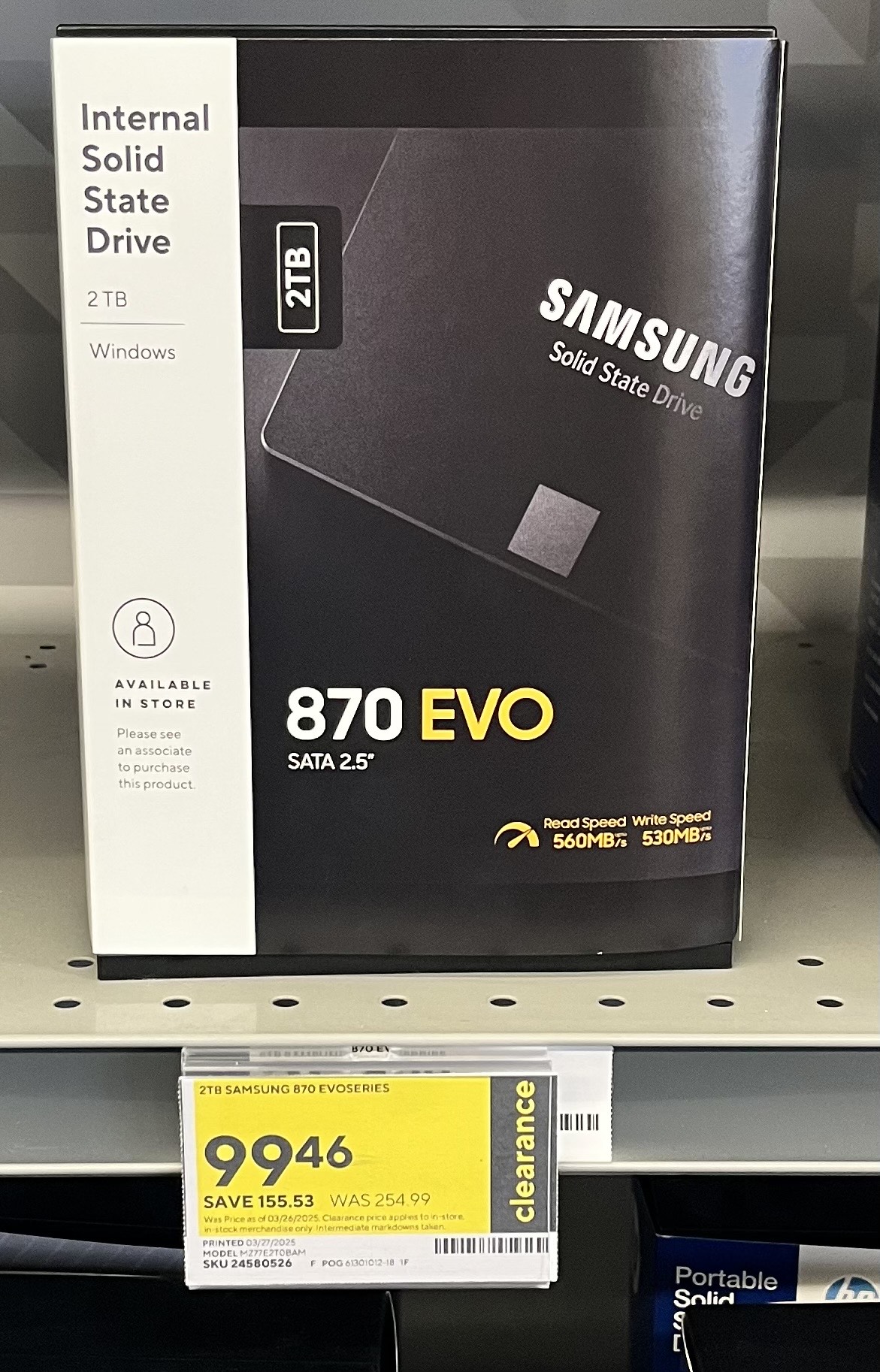 Samsung 870 EVO 2TB 2.5