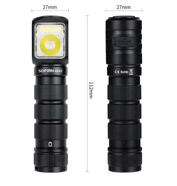 SOFIRN HS42 2100lm 6000K USB-C Rechargeable SST40 Headlamp $28 + Free S/H