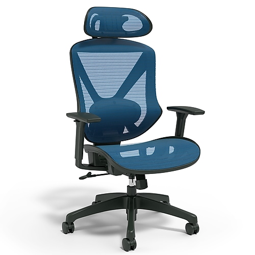 Staples Dexley Ergonomic Mesh Swivel Task Chair (Black) $119.99 (grey or blue) $129.99 (Amazon or Staples)