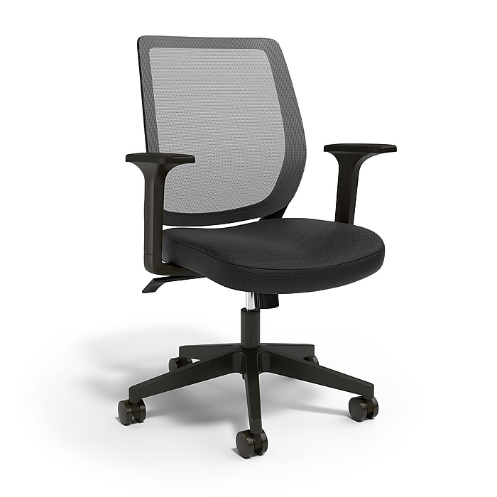 Staples Essentials Ergonomic Fabric Swivel Task Chair (3 Colors) $79.99 + Free Shipping
