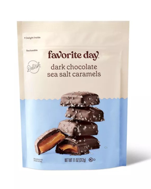 Target Circle 360 Members: 11-Oz Favorite Day Sea Salt Caramels Candy (Milk Chocolate or Dark Chocolate) Free + Free Store Pickup