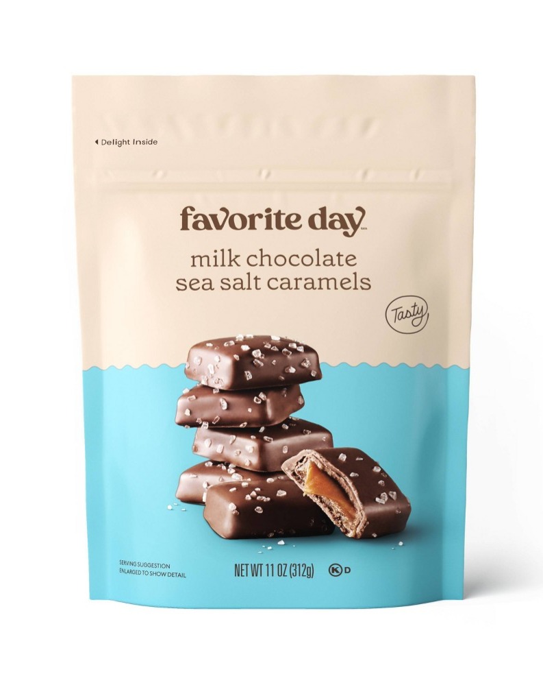Target Circle 360 Members: 11-Oz Favorite Day Sea Salt Caramels Candy (Milk Chocolate or Dark Chocolate) Free + Free Store Pickup