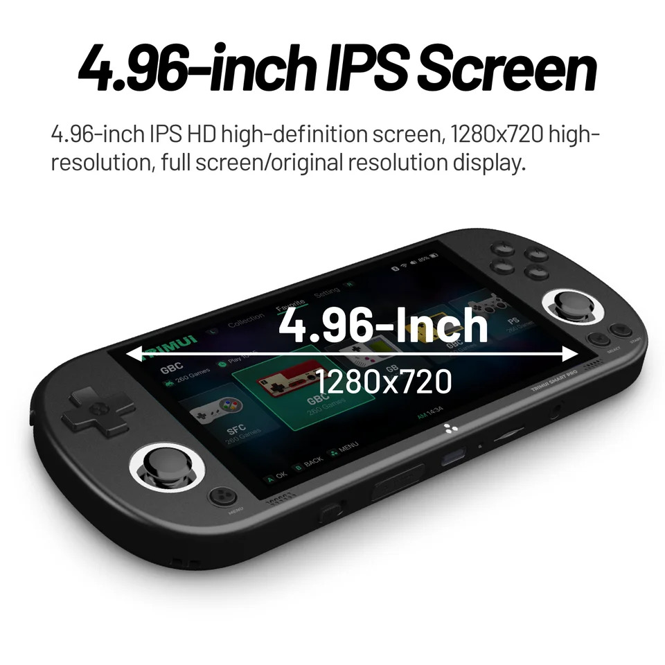 TrimUI Smart Pro Retro Gaming Handheld w/ 128GB microSD Card (various colors)