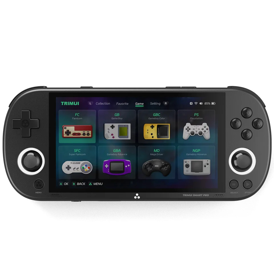 TrimUI Smart Pro Retro Gaming Handheld w/ 128GB microSD Card (various colors)