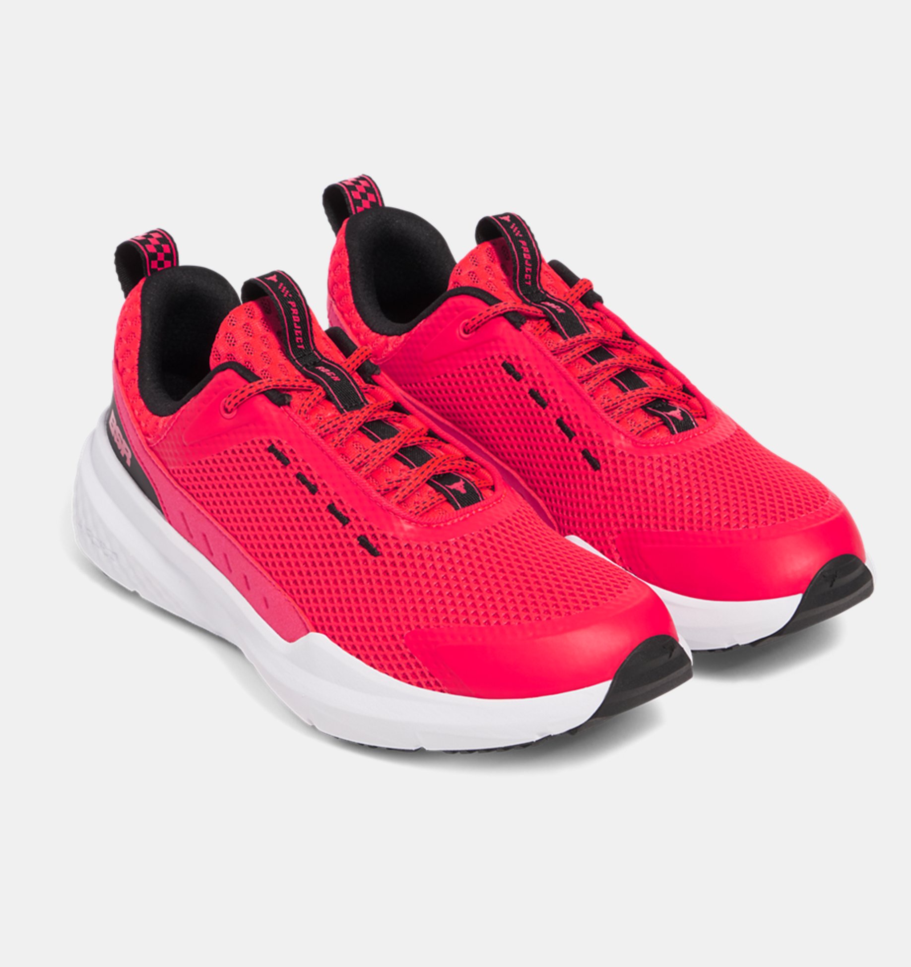 Under Armour Men's Project Rock BSR Training Shoes (Racer Red/White/Black) $40.78 + Free S/H