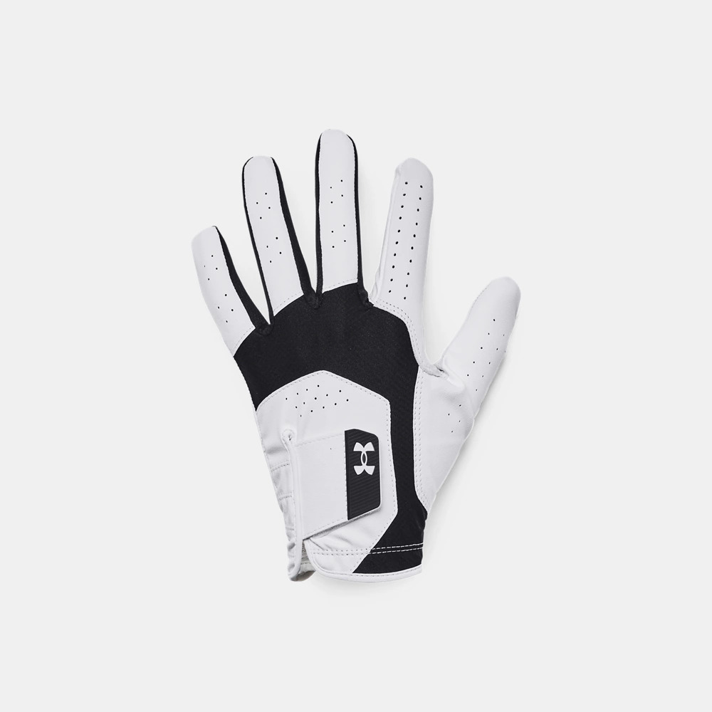 Under Armour Men's UA Iso-Chill Golf Glove (White/Black or Black/White, R or L)