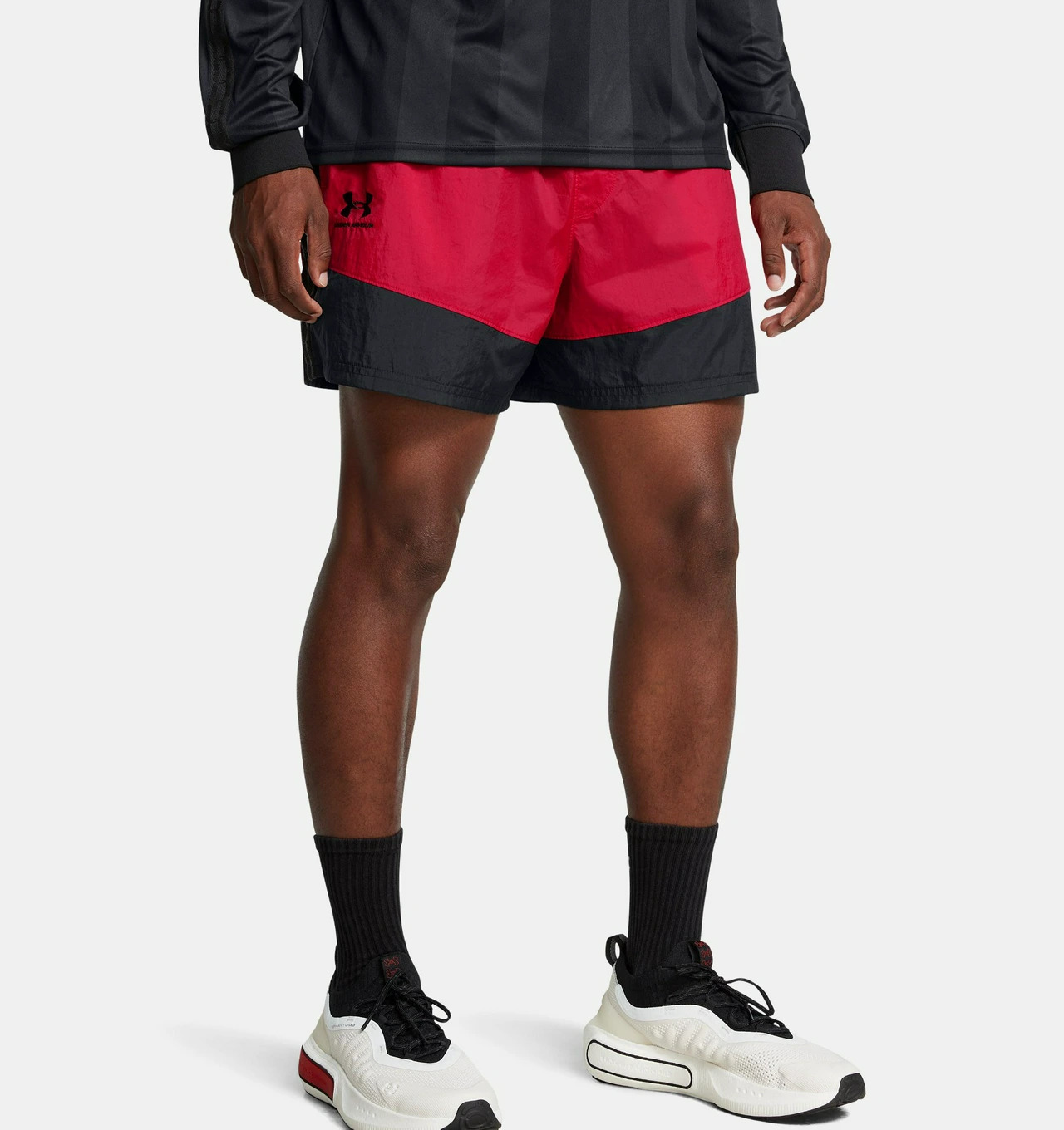 Under Armour Men's UA Terrace96 Woven Shorts (Inferno Red / Black, Sizes: S-XXL) $11.98 + Free Shipping