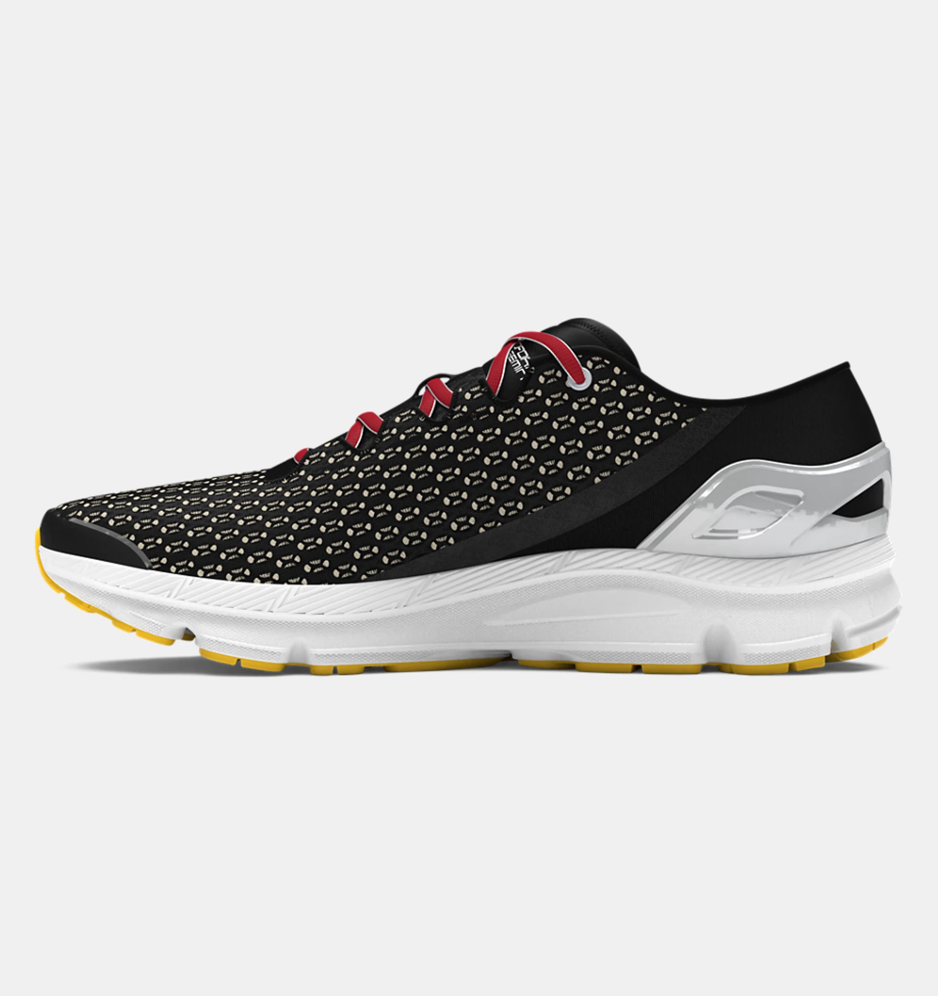 Under Armour Men's & Women's UA SpeedForm Gemini Running Shoes (Black/Ivory Dune)