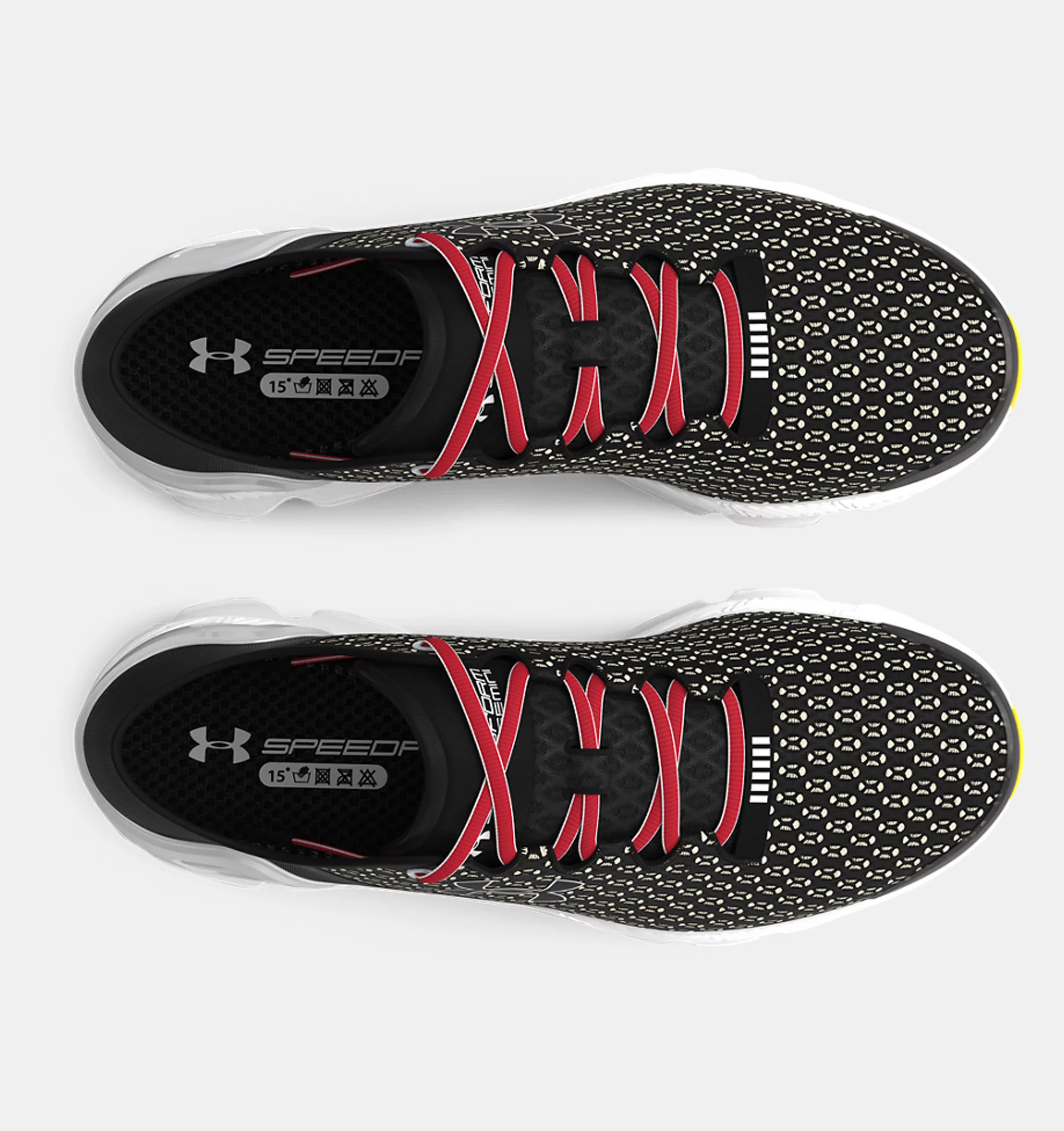 Under Armour Men's & Women's UA SpeedForm Gemini Running Shoes (Black/Ivory Dune)