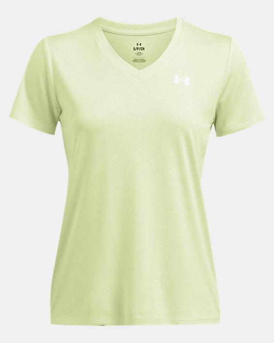 Under Armour UA Women's Tech Twist V-Neck Short Sleeve Tee (Retro Green/White) $7.48 + Free Shipping